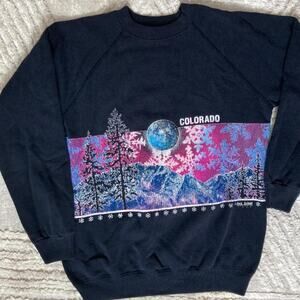 Vintage 1990 colorado crewneck sweatshirt unisex